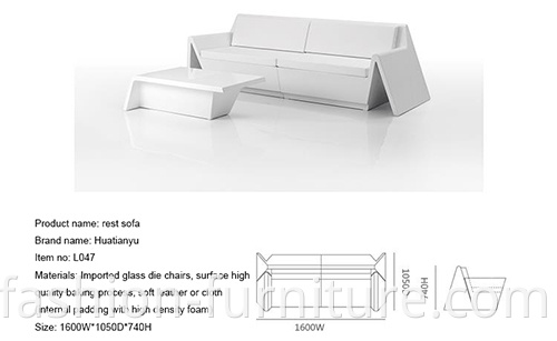 Right Lounge Rest Sofa